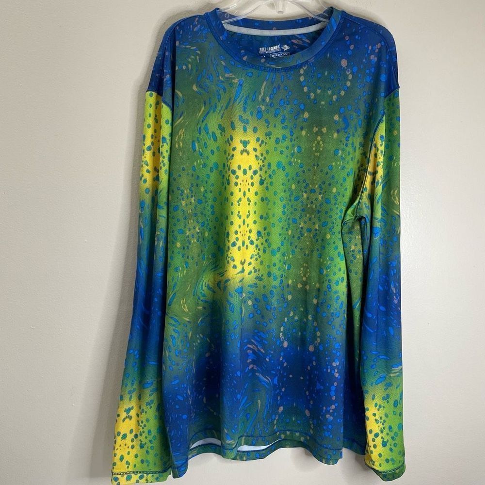 Reel Legends|Fishing performance|keep it cool|DryWicking|Medium